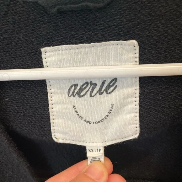 Black aerie Cardigan Sweater - Picture 3 of 4